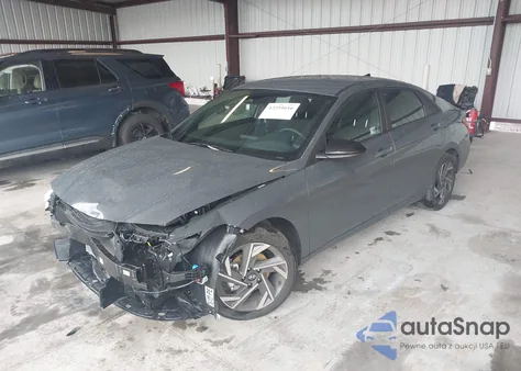 2025 Hyundai Elantra Sel Sport from USA, damaged, VIN KMHLM4DG4SU914825